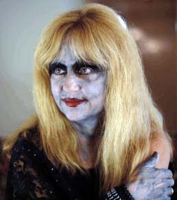 Linnea Quigley as Miss Strangelove Linnea Quigley as Miss Strangelove