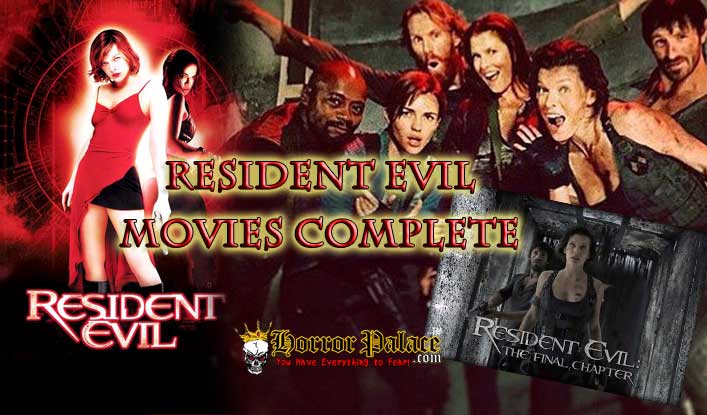 Resident Evil movies: Resident Evil (2002) Apocalypse (2004